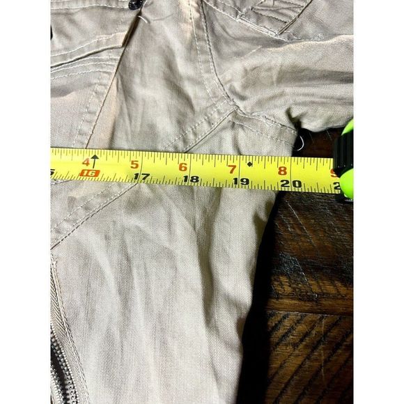 ICEPEAK Khaki Denim  Finish Trademarks Size 14 US Unisex Spring Jacket - Picture 5 of 13